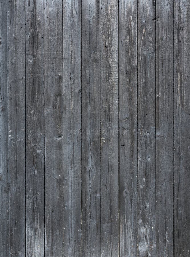 Dark Grey Background Of Vertical Wooden Old Grungy Painted Planks Stock