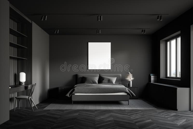 Dark Bedroom Stock Illustrations 3 784 Dark Bedroom Stock