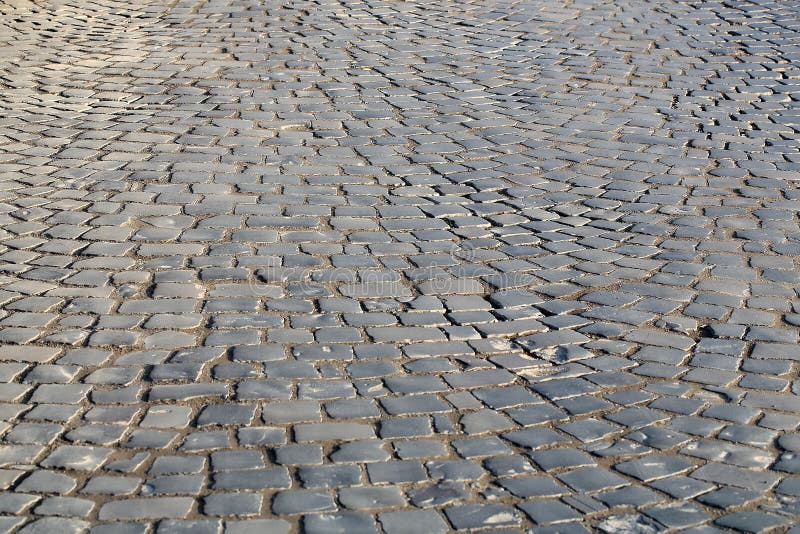 Dark Grey Flag Stone Pavement Stock Image Image Of Floor