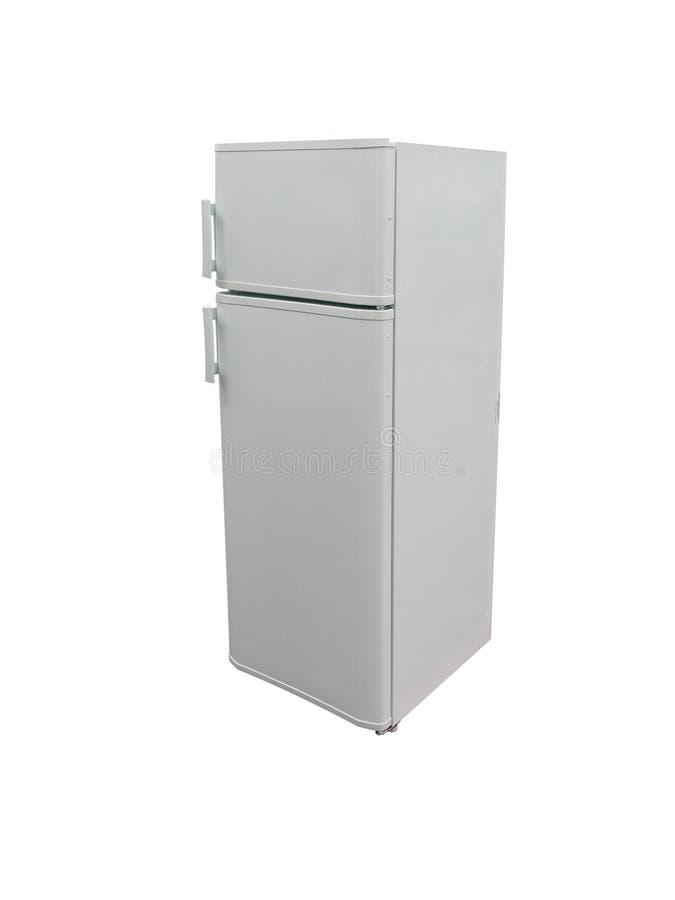 Dark grey refrigerator