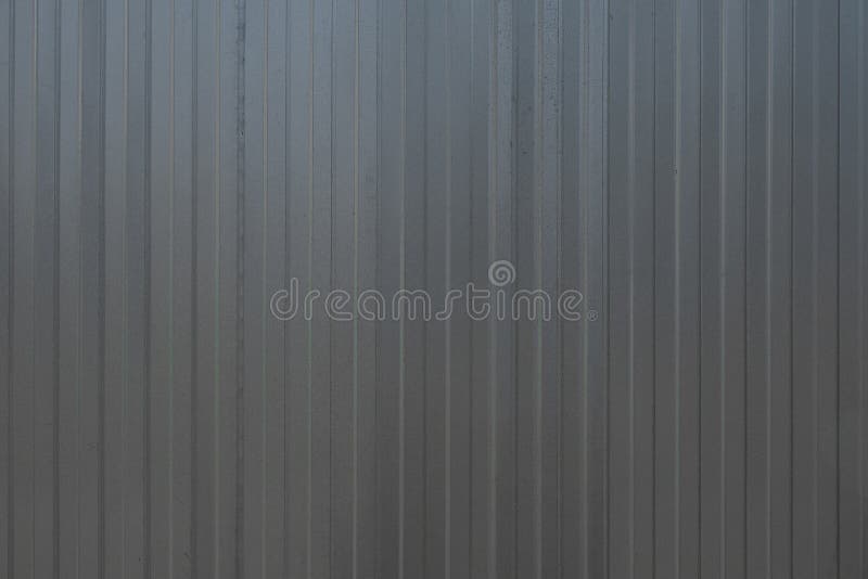 Dark grey steel side panel container can be decorated and create a container texture background