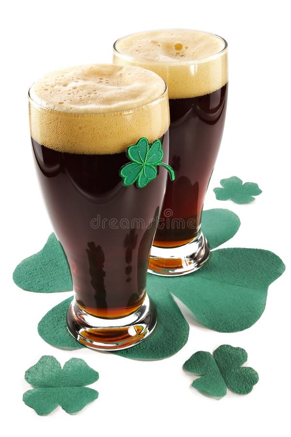 Dark Irish beer for St Patick s Day