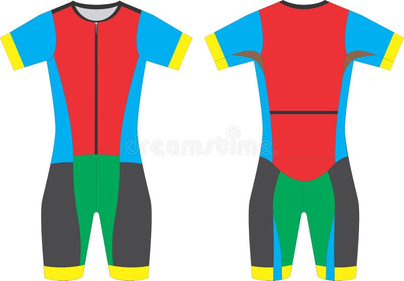 Download Get Mens Cycling Speedsuit Ls Mockup Back View Pictures ...