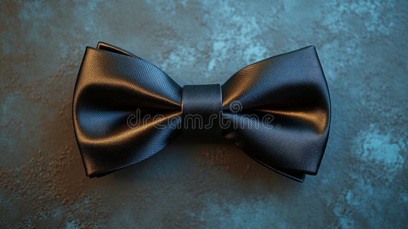Teal Textured Leather Bow Tie Teal Textured Leather Bow Tie