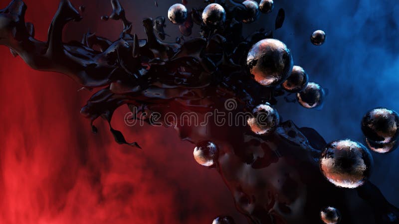 Dark Matter royalty free illustration