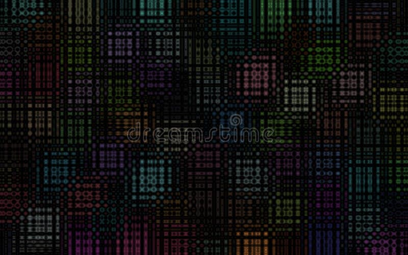 Dark Matter Particals Abstract Background royalty free illustration