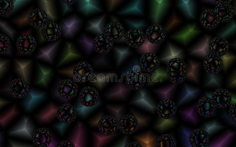 Dark Matter Particals Abstract Background stock illustration