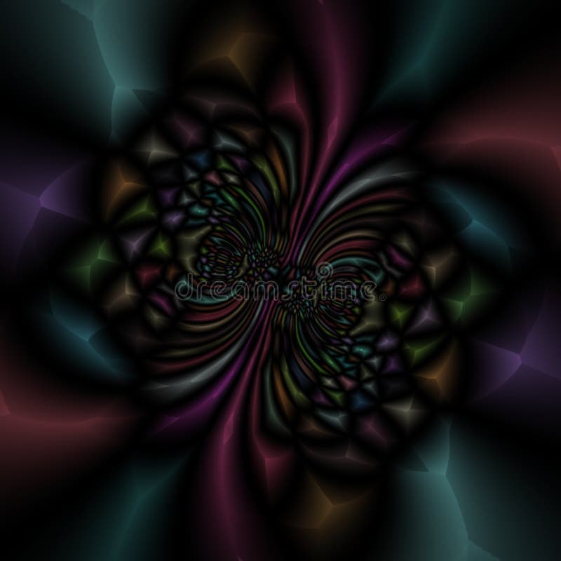 Dark Matter Particals Abstract Background stock illustration