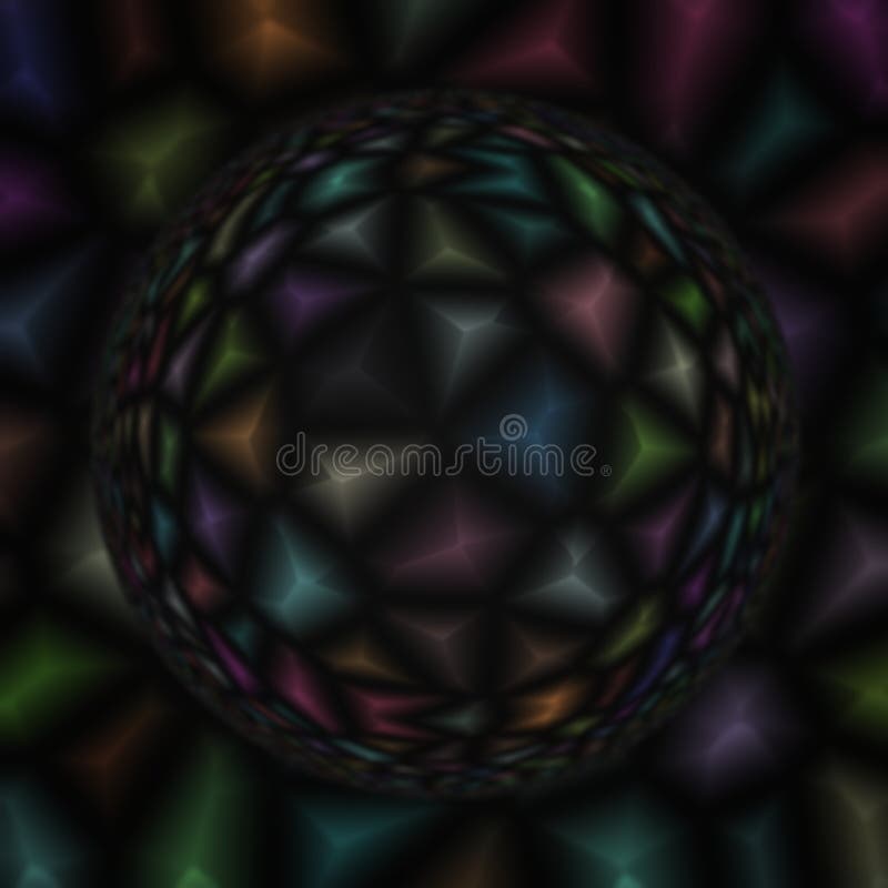 Dark Matter Particals Abstract Background vector illustration