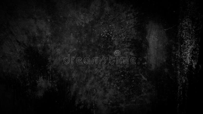 Dark Moody Black Background with Grey Grungy Stained Textures Stock ...