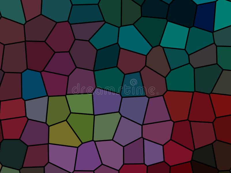 Dark multi colored abstract texture. Dark red and turquoise background vector illustration