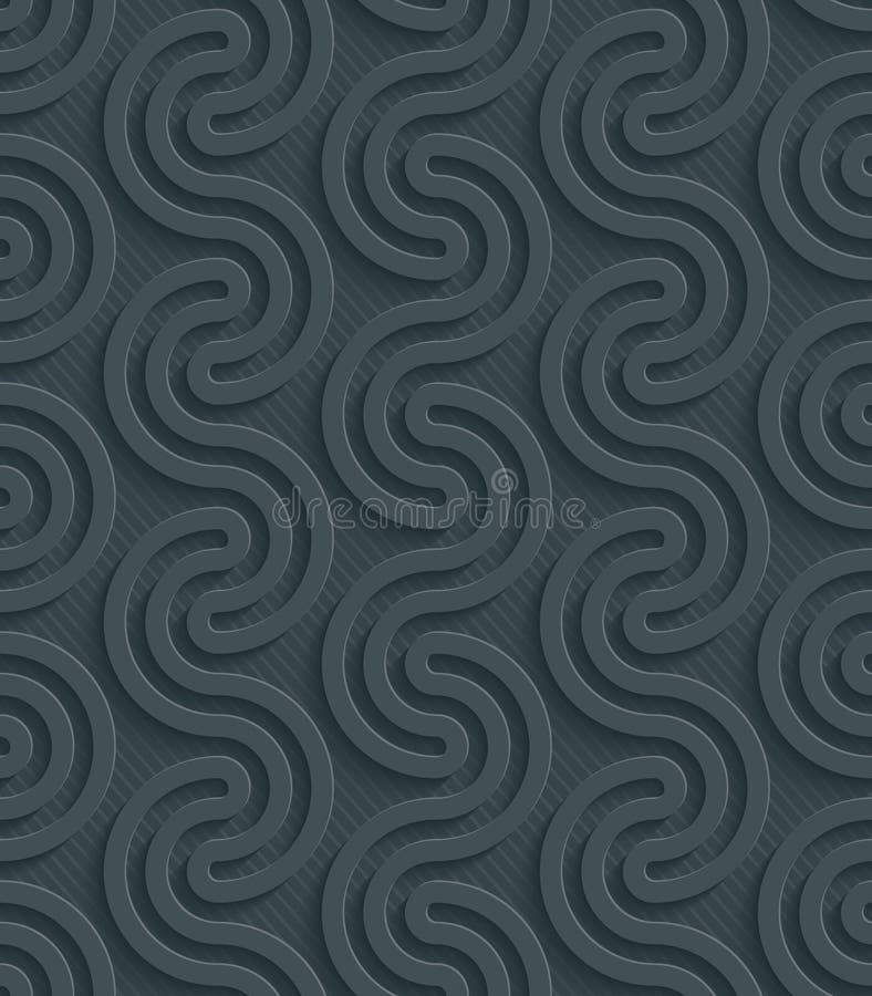 Dark perforated paper. vector illustration