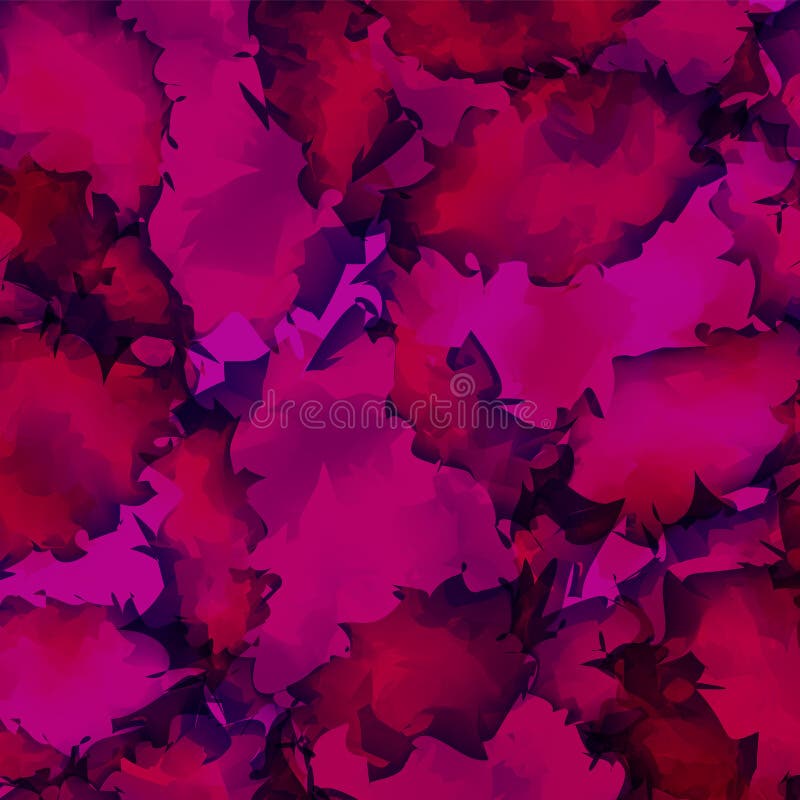 Dark Pink Watercolor Texture Background. Stock Vector Illustration of