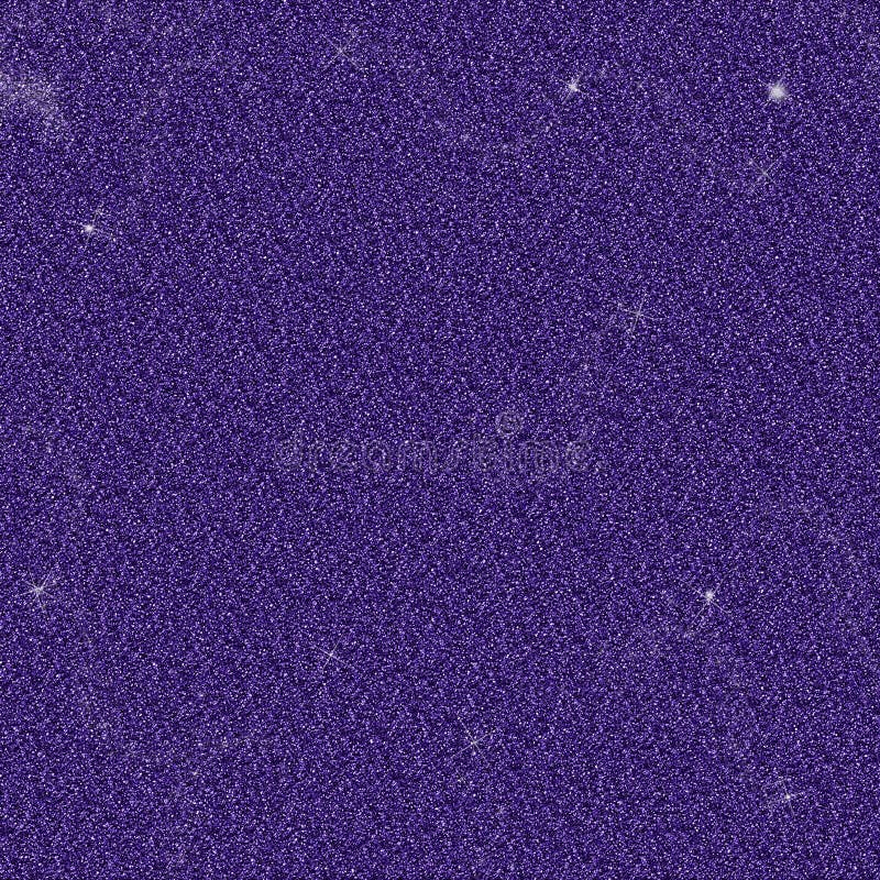Purple colored glitter paper texture or vintage background Stock