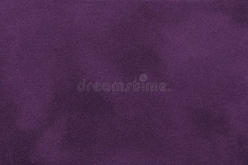 Dark Purple Matt Suede Fabric Closeup. Velvet Texture. Stock Photo - Image  of leather, copy: 130829098