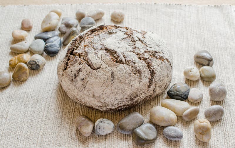 Dark rye bread stock photo. Image of crispy, nutrition 40264044