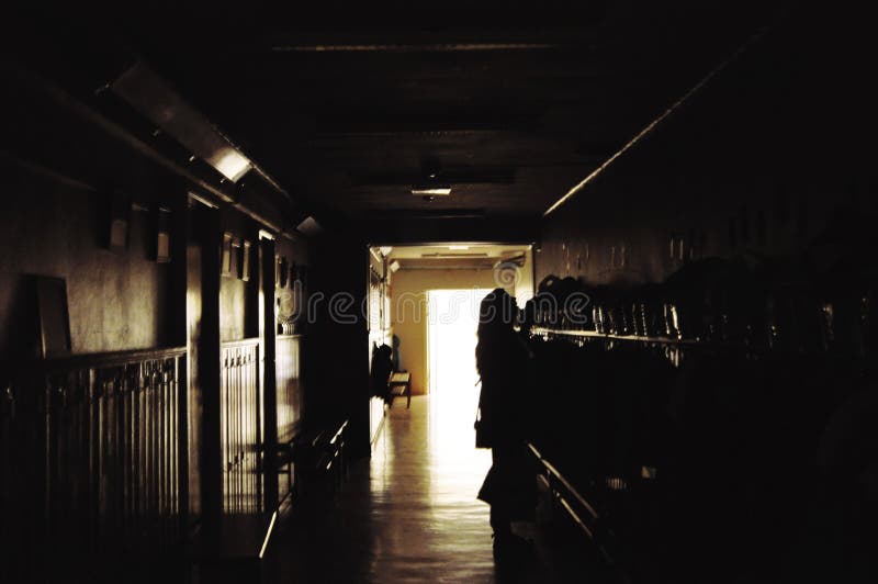 Dark And Scary Hallway Editorial Photography Image Of Light