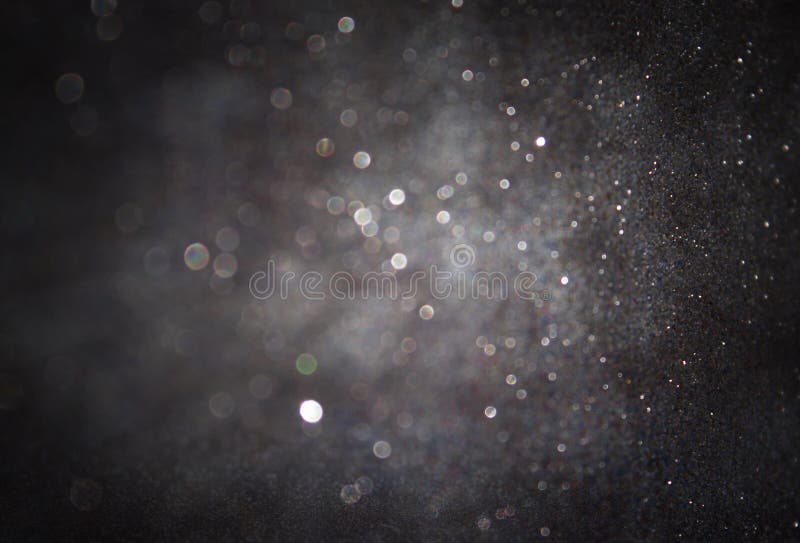 Dark schittert uitstekende lichtenachtergrond lichte zilveren en zwart defocused royalty-vrije stock afbeelding Dark schittert uitstekende lichtenachtergrond lichte zilveren en zwart defocused royalty-vrije stock afbeelding