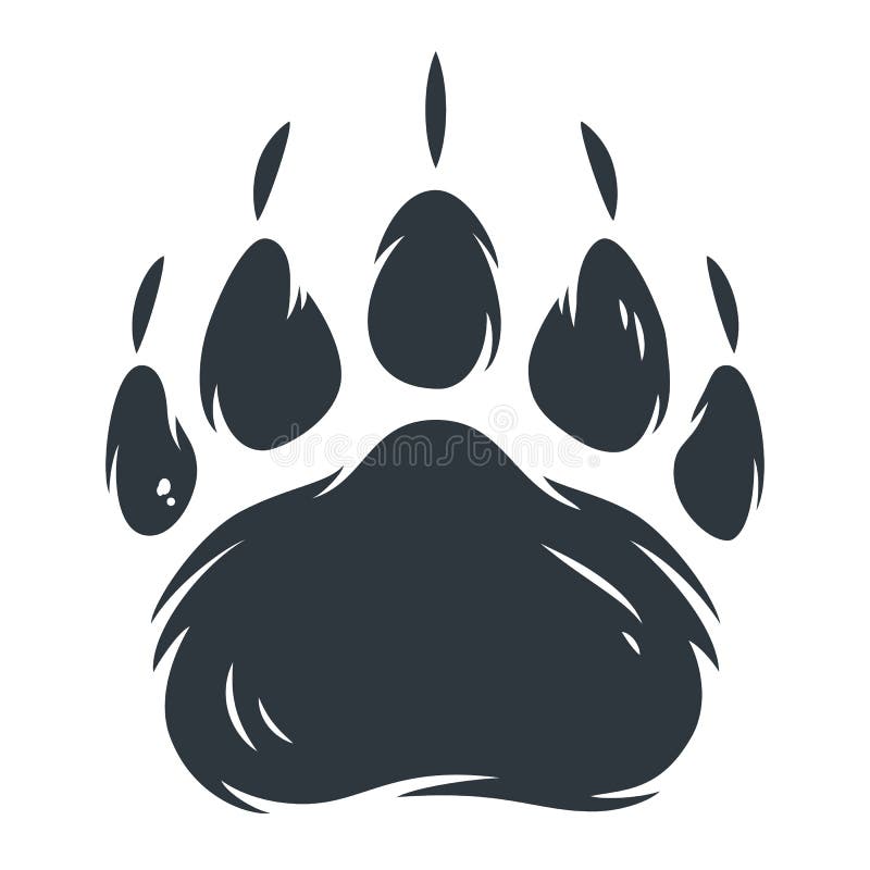 Paw Stock Illustrations 17,922 Bear Paw Stock Illustrations, & - Dreamstime
