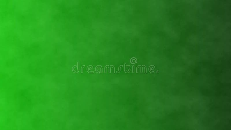 Dark Smoke on a Green Screen Background, Chroma Key Stock Video - Video
