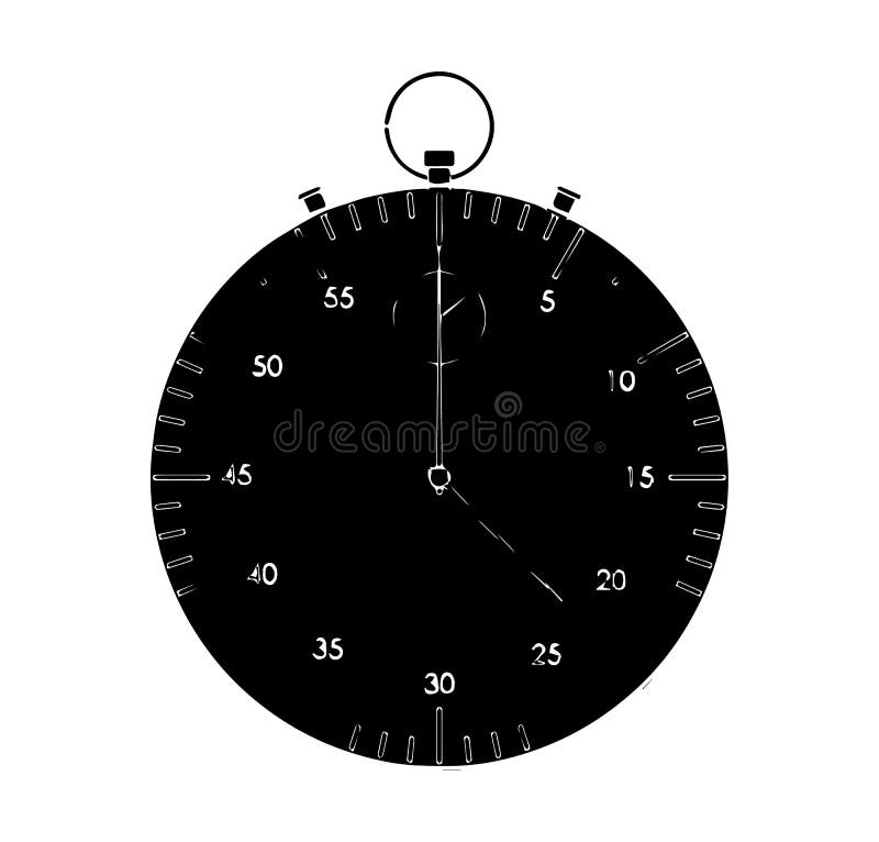Dark Stopwatch Stock Illustrations 900 Dark Stopwatch Stock