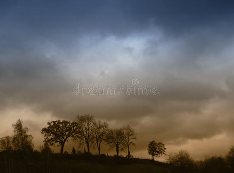 Dark and stormy nature