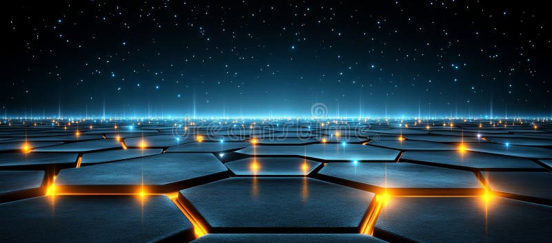 Dark structure background featuring a modern creative hexagonal grid 3d-illustration. Structure demonstration stock images, royalty-free photos and pictures