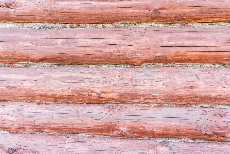 Dark Texture of Old Natural Wood with Cracks from Exposure To Sun and