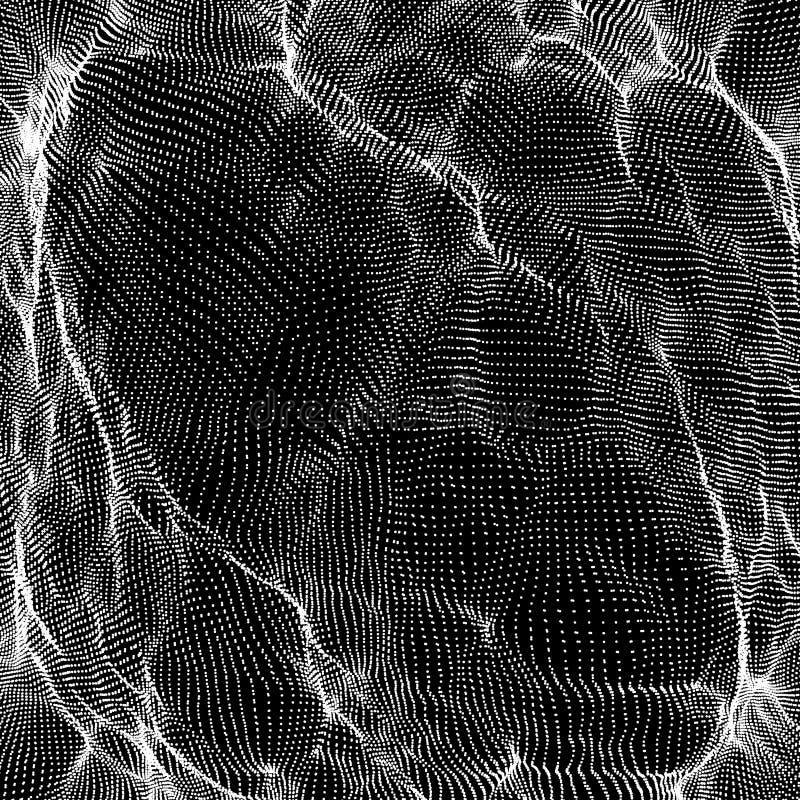 Dark vector texture. Spotted abstract background. Connection structure vector illustration