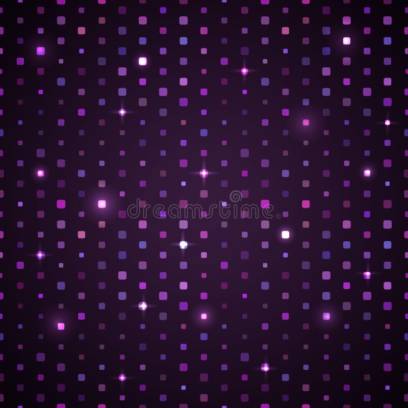 Dark Violet Shiny Pattern