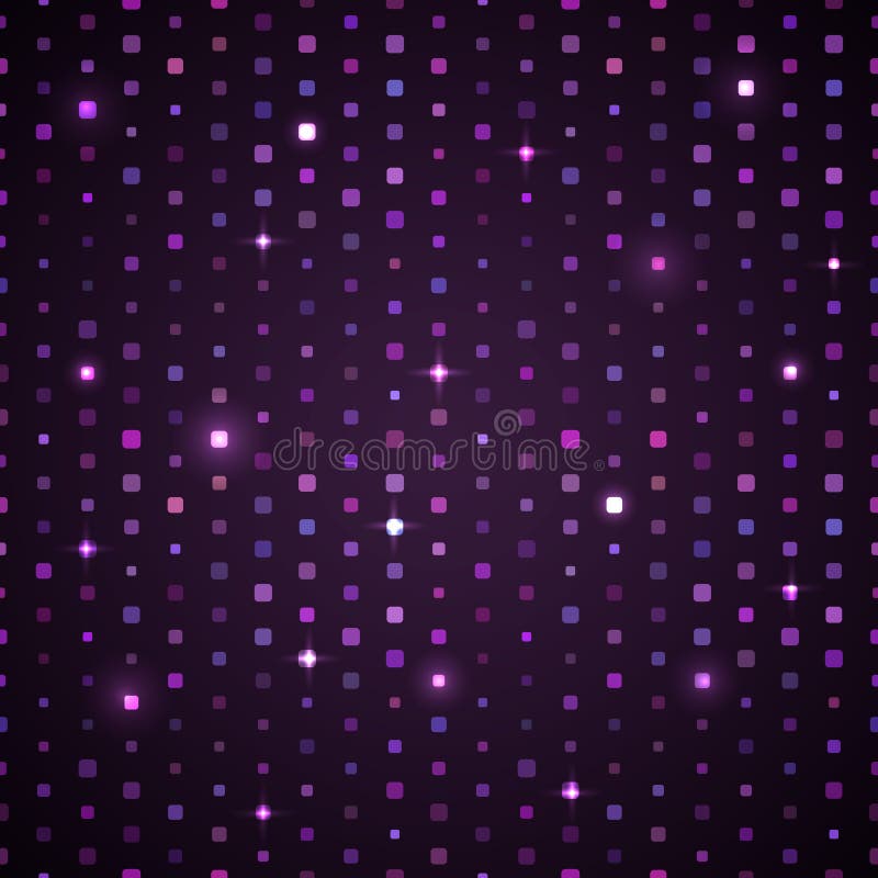 Dark Violet Shiny Pattern stock illustration