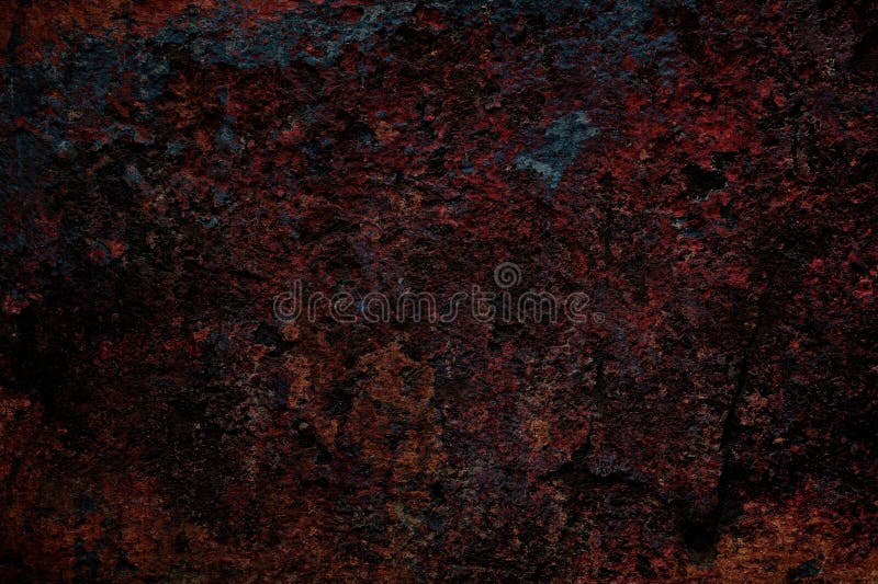 Dark wall background - grunge colorful texture stock images