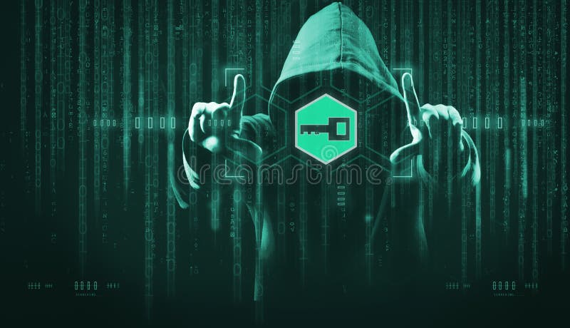 dark web hooded hacker security hack concept binary code 130129461