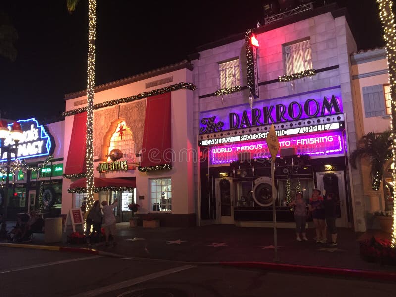 The Darkroom in Universal Studios Orlando, Florida Editorial Image