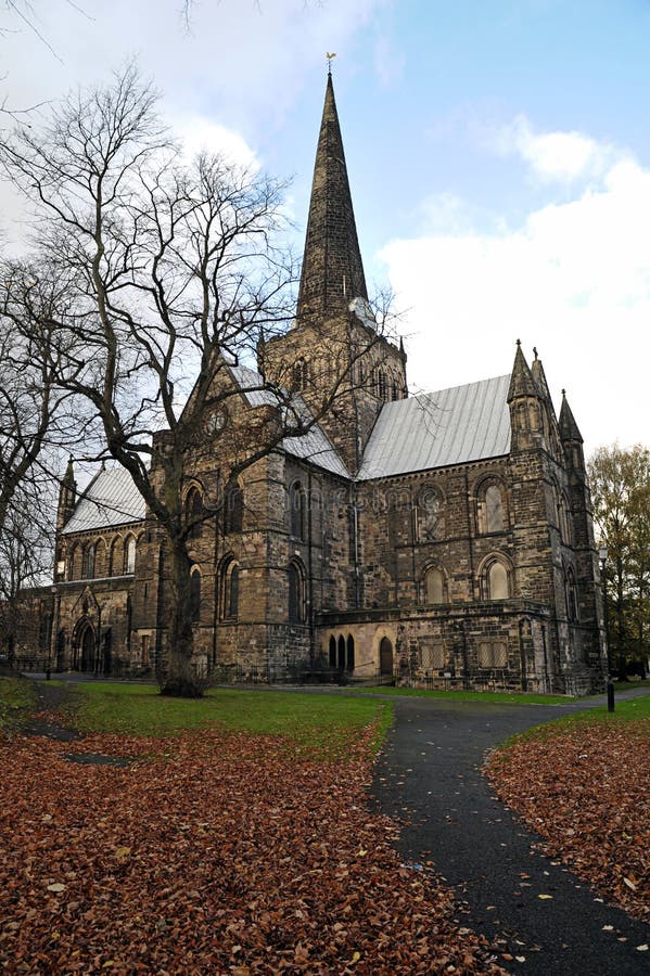 Darlington St Cuthberts Church Stock Photo Image of durham