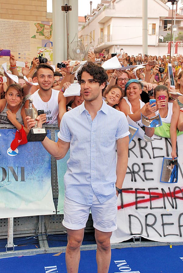 Giffoni Valle Piana, Salerno, Italia - 24 Luglio, 2015 : Darren Criss al Giffoni Film Festival 2015 - il 24 Luglio, 2015 a Giffoni Valle Piana, Italia. Giffoni Valle Piana, Salerno, Italia - 24 Luglio, 2015 : Darren Criss al Giffoni Film Festival 2015 - il 24 Luglio, 2015 a Giffoni Valle Piana, Italia