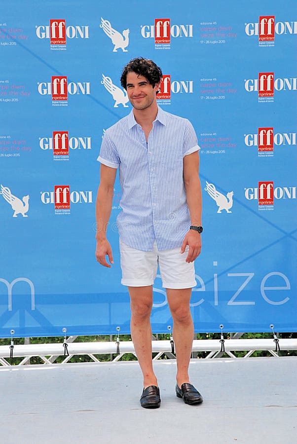 Giffoni Valle Piana, Salerno, Italia - 24 Luglio, 2015 : Darren Criss al Giffoni Film Festival 2015 - il 24 Luglio, 2015 a Giffoni Valle Piana, Italia. Giffoni Valle Piana, Salerno, Italia - 24 Luglio, 2015 : Darren Criss al Giffoni Film Festival 2015 - il 24 Luglio, 2015 a Giffoni Valle Piana, Italia