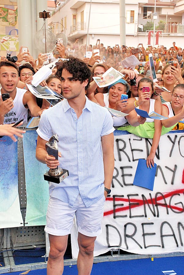 Giffoni Valle Piana, Salerno, Italia - 24 Luglio, 2015 : Darren Criss al Giffoni Film Festival 2015 - il 24 Luglio, 2015 a Giffoni Valle Piana, Italia. Giffoni Valle Piana, Salerno, Italia - 24 Luglio, 2015 : Darren Criss al Giffoni Film Festival 2015 - il 24 Luglio, 2015 a Giffoni Valle Piana, Italia