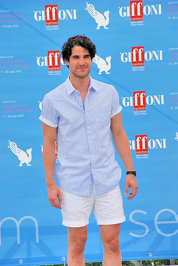 Giffoni Valle Piana, Salerno, Italia - 24 Luglio, 2015 : Darren Criss al Giffoni Film Festival 2015 - il 24 Luglio, 2015 a Giffoni Valle Piana, Italia. Giffoni Valle Piana, Salerno, Italia - 24 Luglio, 2015 : Darren Criss al Giffoni Film Festival 2015 - il 24 Luglio, 2015 a Giffoni Valle Piana, Italia