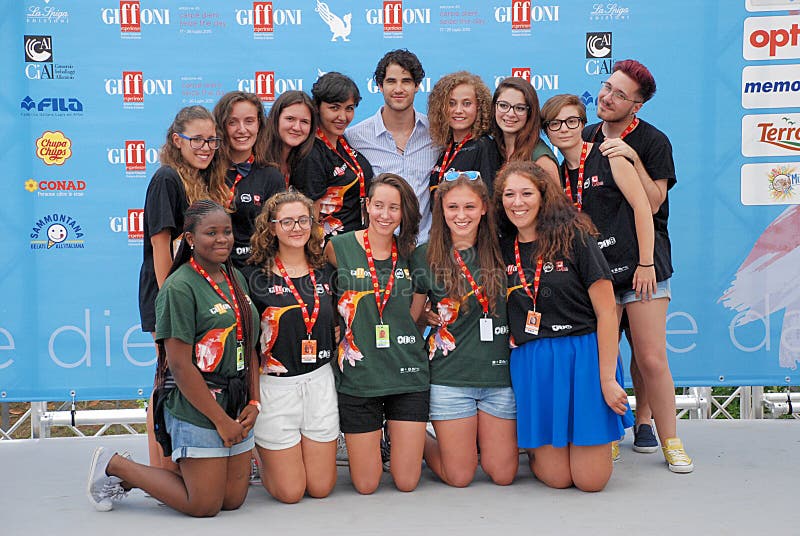 Giffoni Valle Piana, Salerno, Italia - 24 Luglio, 2015 : Darren Criss al Giffoni Film Festival 2015 - il 24 Luglio, 2015 a Giffoni Valle Piana, Italia. Giffoni Valle Piana, Salerno, Italia - 24 Luglio, 2015 : Darren Criss al Giffoni Film Festival 2015 - il 24 Luglio, 2015 a Giffoni Valle Piana, Italia