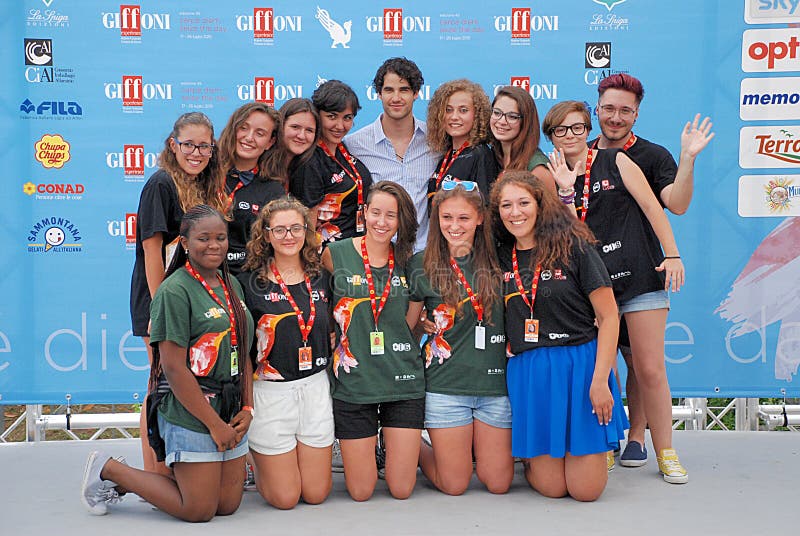 Giffoni Valle Piana, Salerno, Italia - 24 Luglio, 2015 : Darren Criss al Giffoni Film Festival 2015 - il 24 Luglio, 2015 a Giffoni Valle Piana, Italia. Giffoni Valle Piana, Salerno, Italia - 24 Luglio, 2015 : Darren Criss al Giffoni Film Festival 2015 - il 24 Luglio, 2015 a Giffoni Valle Piana, Italia