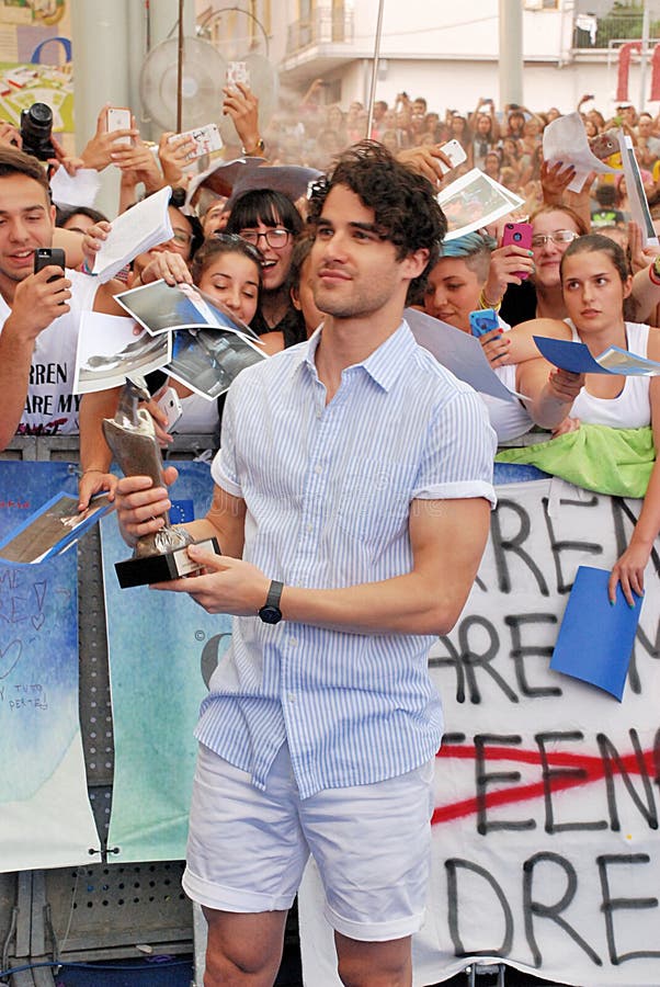 Giffoni Valle Piana, Salerno, Italia - 24 Luglio, 2015 : Darren Criss al Giffoni Film Festival 2015 - il 24 Luglio, 2015 a Giffoni Valle Piana, Italia. Giffoni Valle Piana, Salerno, Italia - 24 Luglio, 2015 : Darren Criss al Giffoni Film Festival 2015 - il 24 Luglio, 2015 a Giffoni Valle Piana, Italia