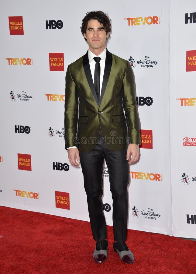 LOS ANGELES, CA - DECEMBER 6, 2015: Actor Darren Criss at the 2015 TrevorLIVE Los Angeles Gala at the Hollywood Palladium