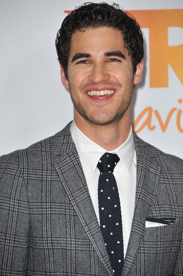 LOS ANGELES, CA - DECEMBER 8, 2013: \"Glee\" star Darren Criss at the 15th Anniversary TrevorLIVE gala to benefit the Trevor Project at the Hollywood Palladium