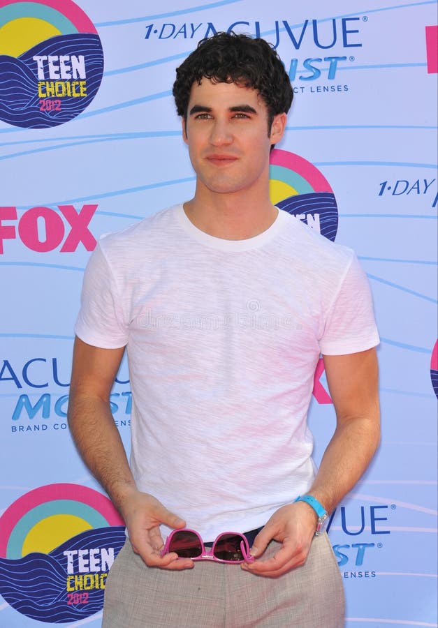 LOS ANGELES, CA - July 23, 2012: Darren Criss at the 2012 Teen Choice Awards at the Gibson Amphitheatre, Universal City..Picture: Paul Smith / Featureflash