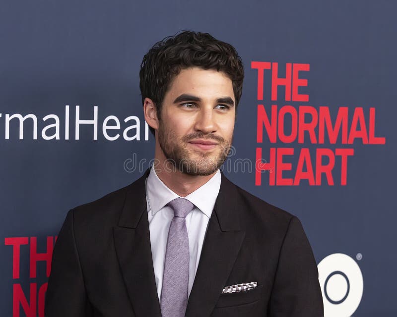 Primetime Emmy-winning actor Darren Criss arrives on the red carpet for the New York premiere of `The Normal Heart, ` at the Ziegfeld Theatre in New York City on May 12, 2014. The HBO premium cable tv company produced the drama based on the Tony Award-winning Broadway play of the same name. The setting takes place in New York in the 1980â€™s during the HIV-AIDS epidemic and deals with sexual politics and gay activists protesting government inaction. Primetime Emmy-winning actor Darren Criss arrives on the red carpet for the New York premiere of `The Normal Heart, ` at the Ziegfeld Theatre in New York City on May 12, 2014. The HBO premium cable tv company produced the drama based on the Tony Award-winning Broadway play of the same name. The setting takes place in New York in the 1980â€™s during the HIV-AIDS epidemic and deals with sexual politics and gay activists protesting government inaction.