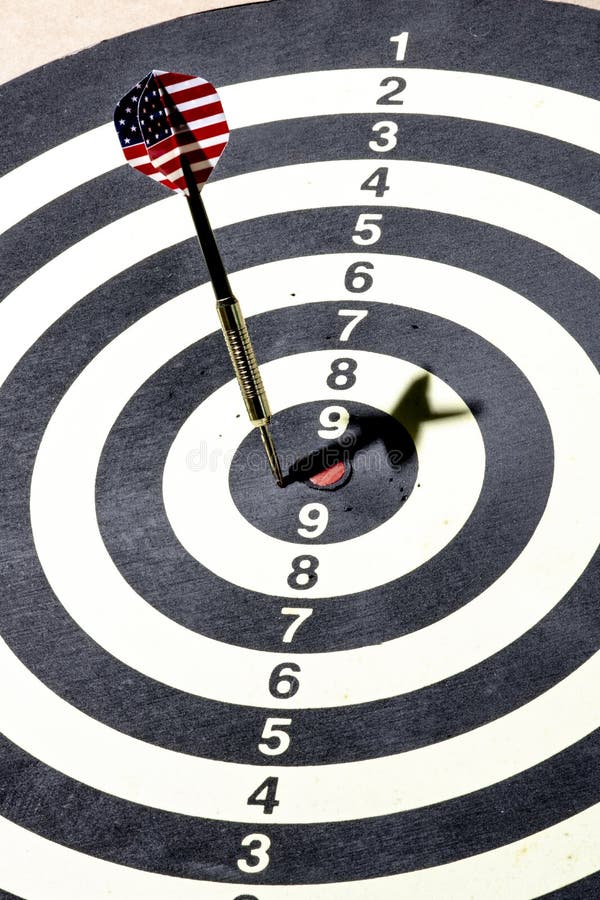 Dart With American Flag Flight Stock Image Image of background, flag