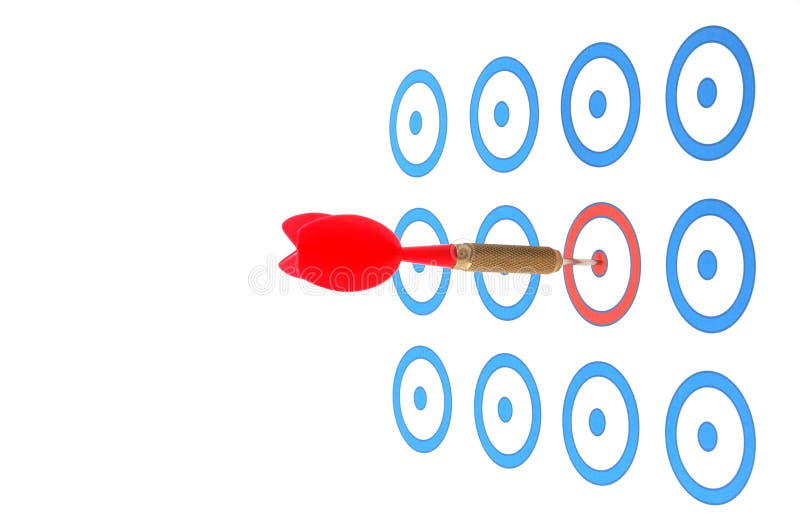 Dart arrow hit the target royalty free stock images Dart arrow hit the target royalty free stock images