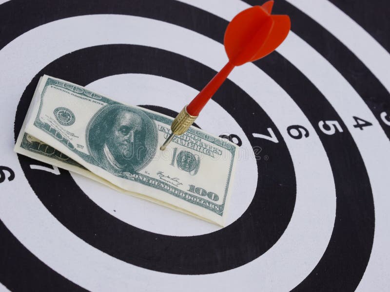 Dart target aim stock photo. Image of bullseye, game 59541310