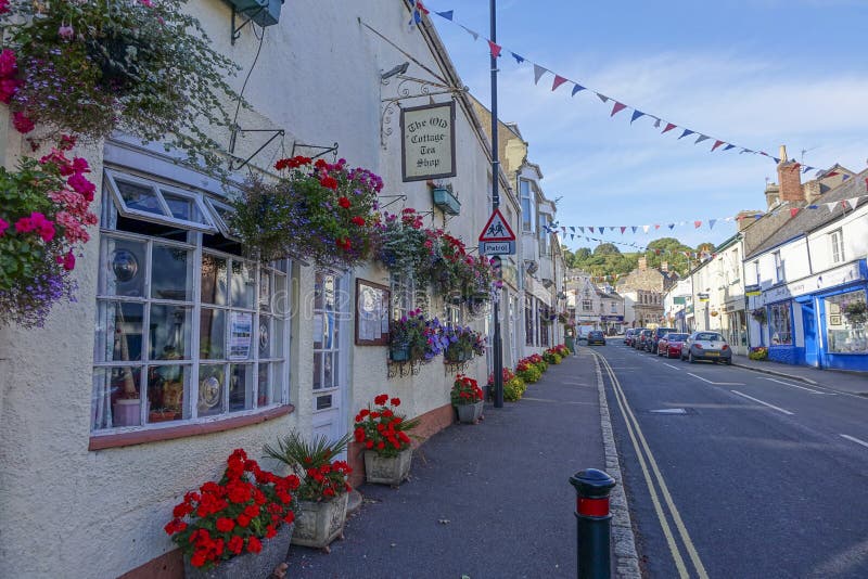 Bovey-Tracey Dartmoor England UK late afternoon. Bovey-Tracey Dartmoor England UK late afternoon